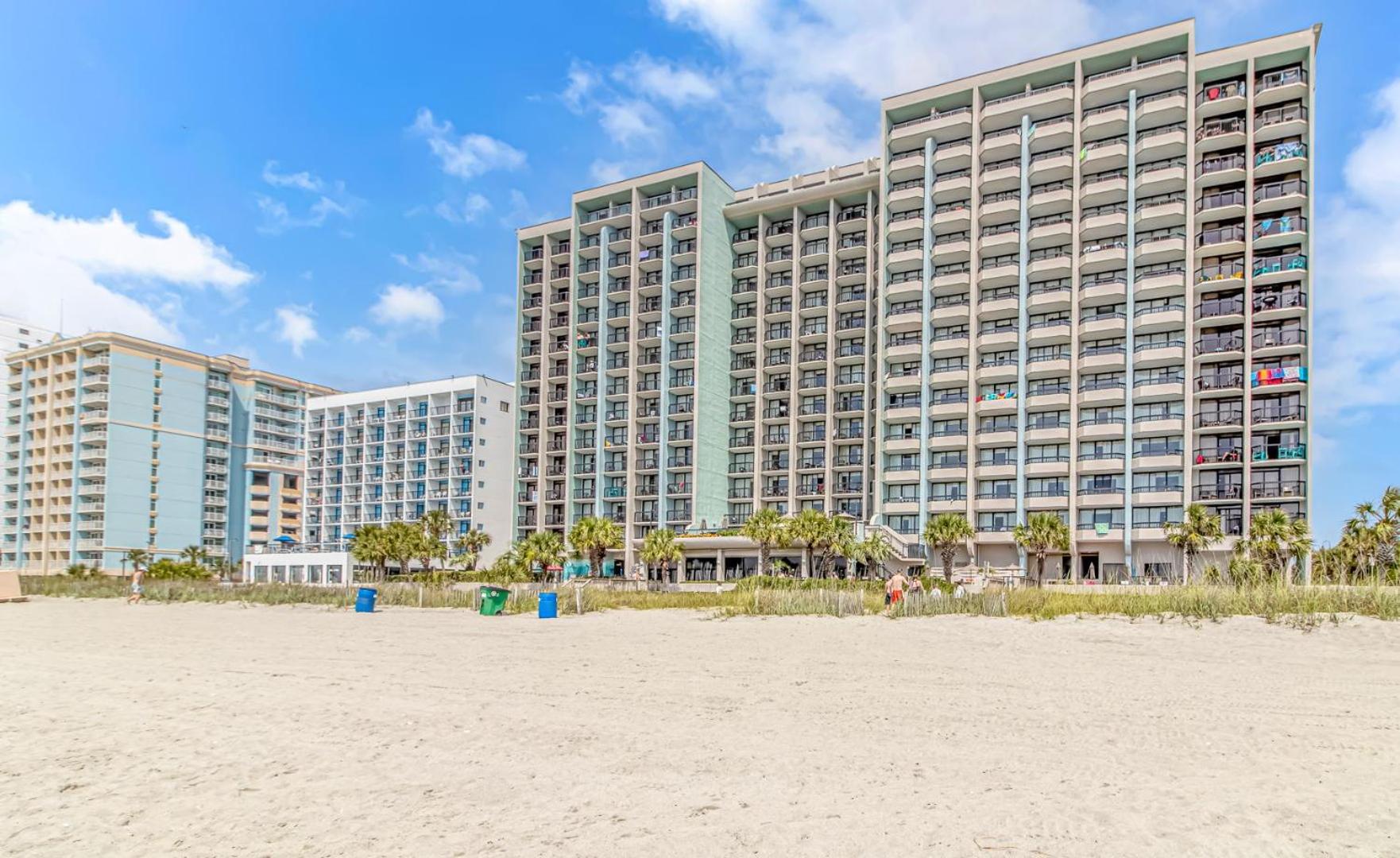 Ocean Front Queen Suite With Panoramic Views! - Compass Cove Unit 964 Myrtle Beach Luaran gambar
